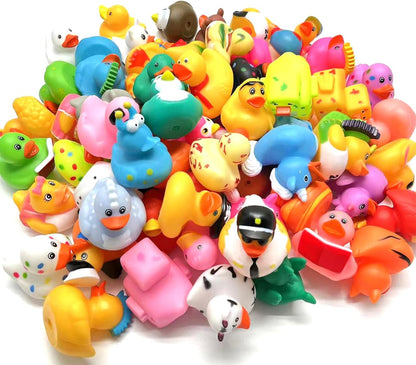 30-Piece Assorted Mini Rubber Duck Set
