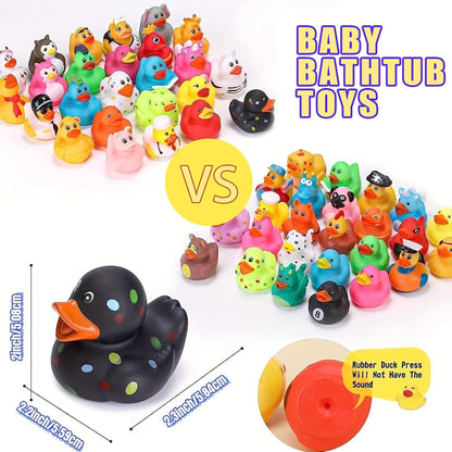 30-Piece Assorted Mini Rubber Duck Set